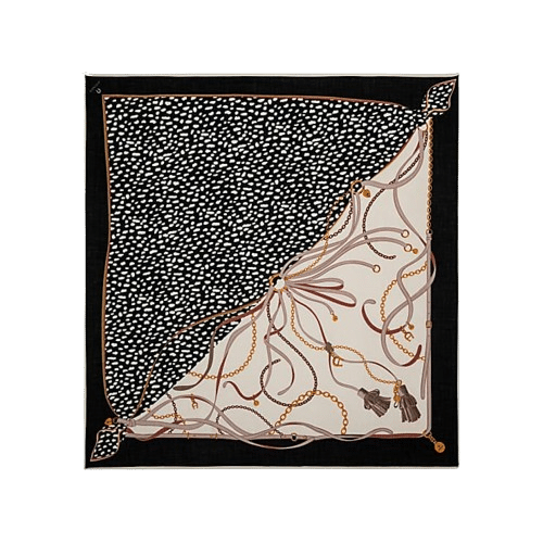 AIGNER - Aigner Tuch Logo M Stola, Black von AIGNER