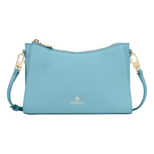 AIGNER - Aigner Umhängetasche / Clutch Ivy S, Aquamarin-Blau von AIGNER