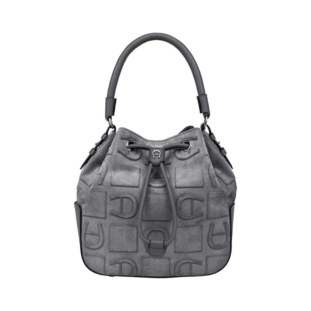 AIGNER - Beutel Estella Diamond Grey Grau - Gr. - M von AIGNER