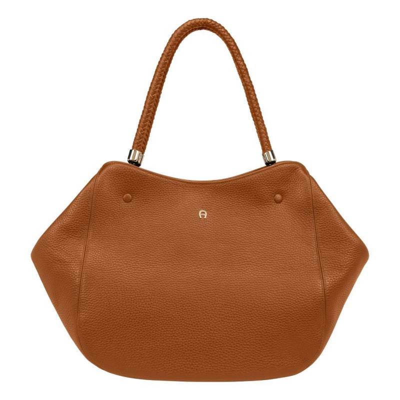 AIGNER - Cityshopper Carré Soft Cognac Brown Cognac von AIGNER