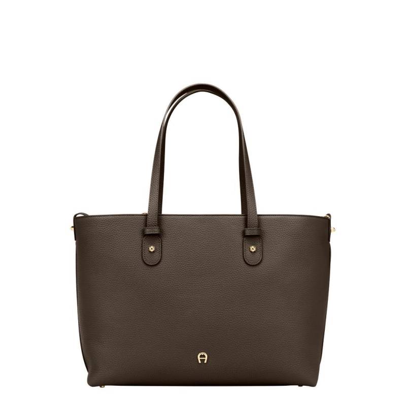 AIGNER - Cityshopper Diadora Coal Brown Braun von AIGNER