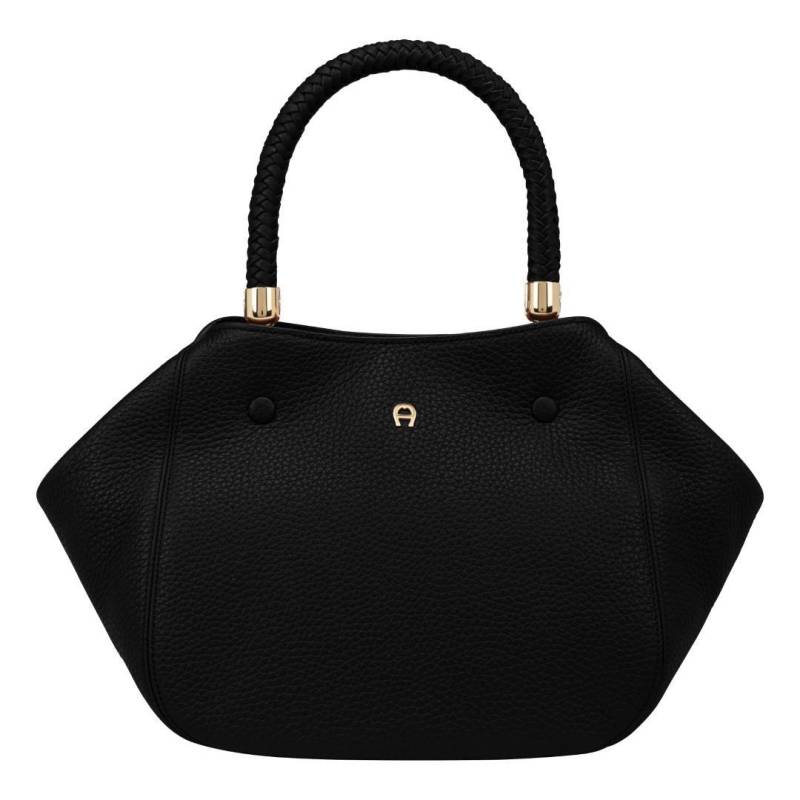 AIGNER - Handtasche Mit Reißversc Carré Soft Black Schwarz von AIGNER