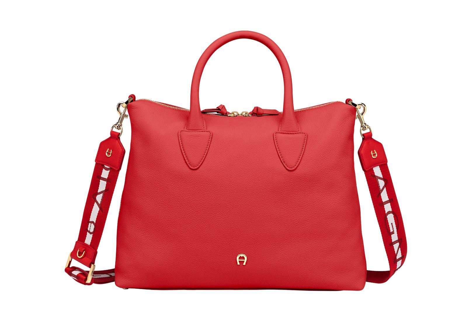 AIGNER - Handtasche Zita Handbag M Flux Red Rot von AIGNER