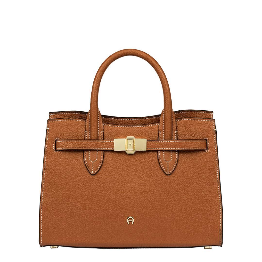 AIGNER - Handtaschen Mit Reißvers Farah Cognac Brown Cognac von AIGNER