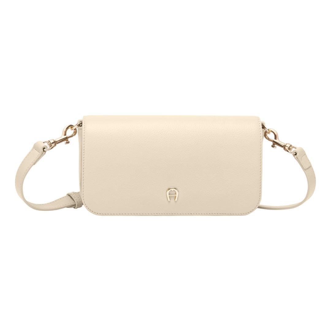 AIGNER - Handtaschen Mit Reißvers Zita Macadamia White Offwhite von AIGNER