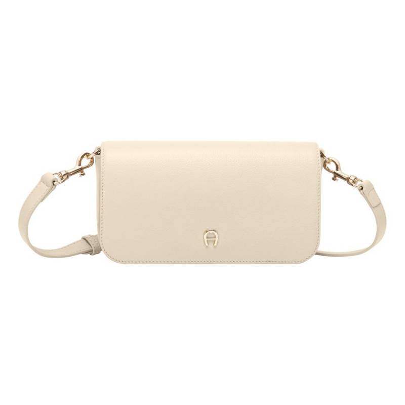 AIGNER - Handtaschen Mit Reißvers Zita Macadamia White Offwhite von AIGNER