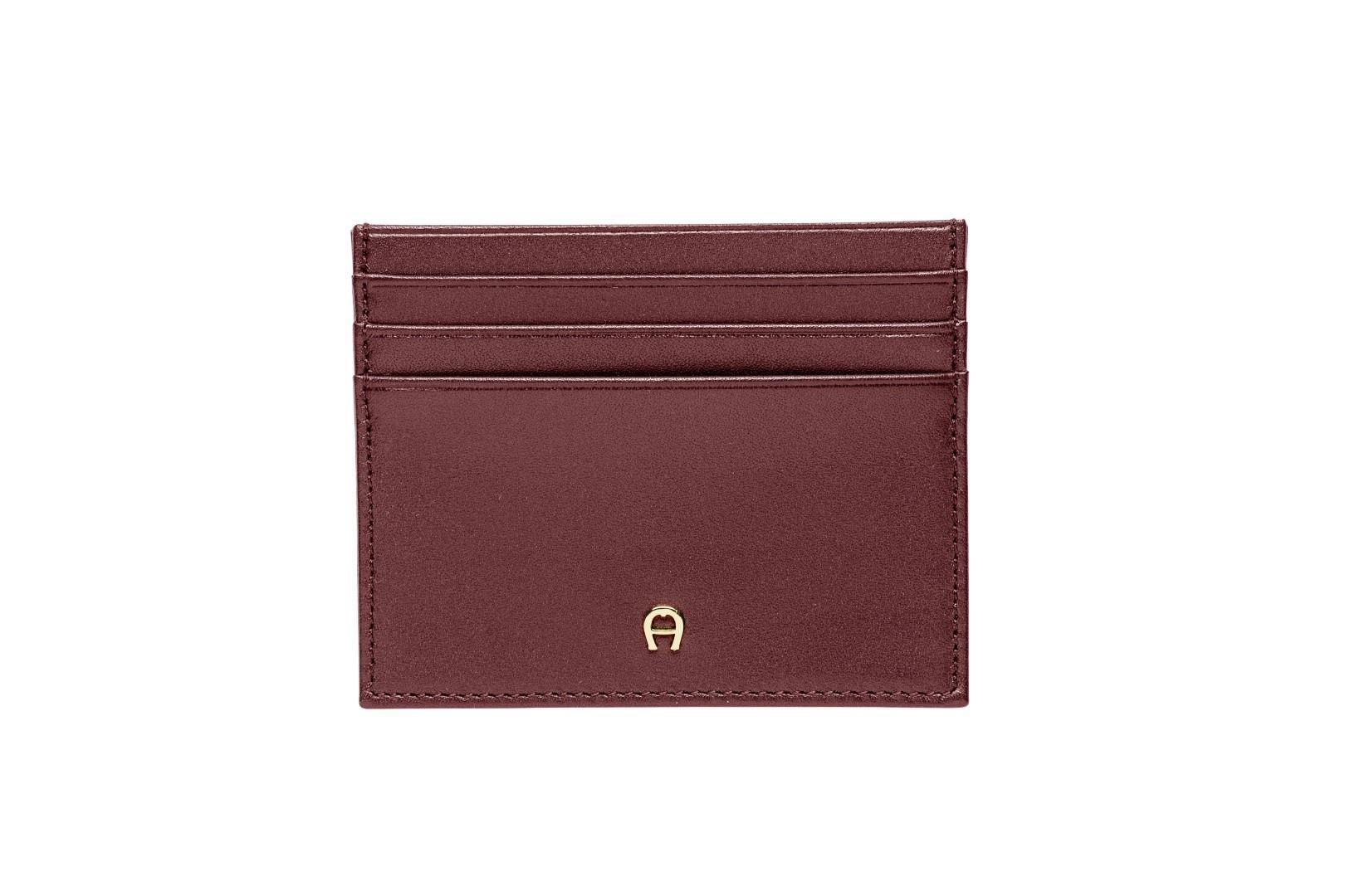 AIGNER - Kreditkartenetui Basics Antic Rot Bordo von AIGNER