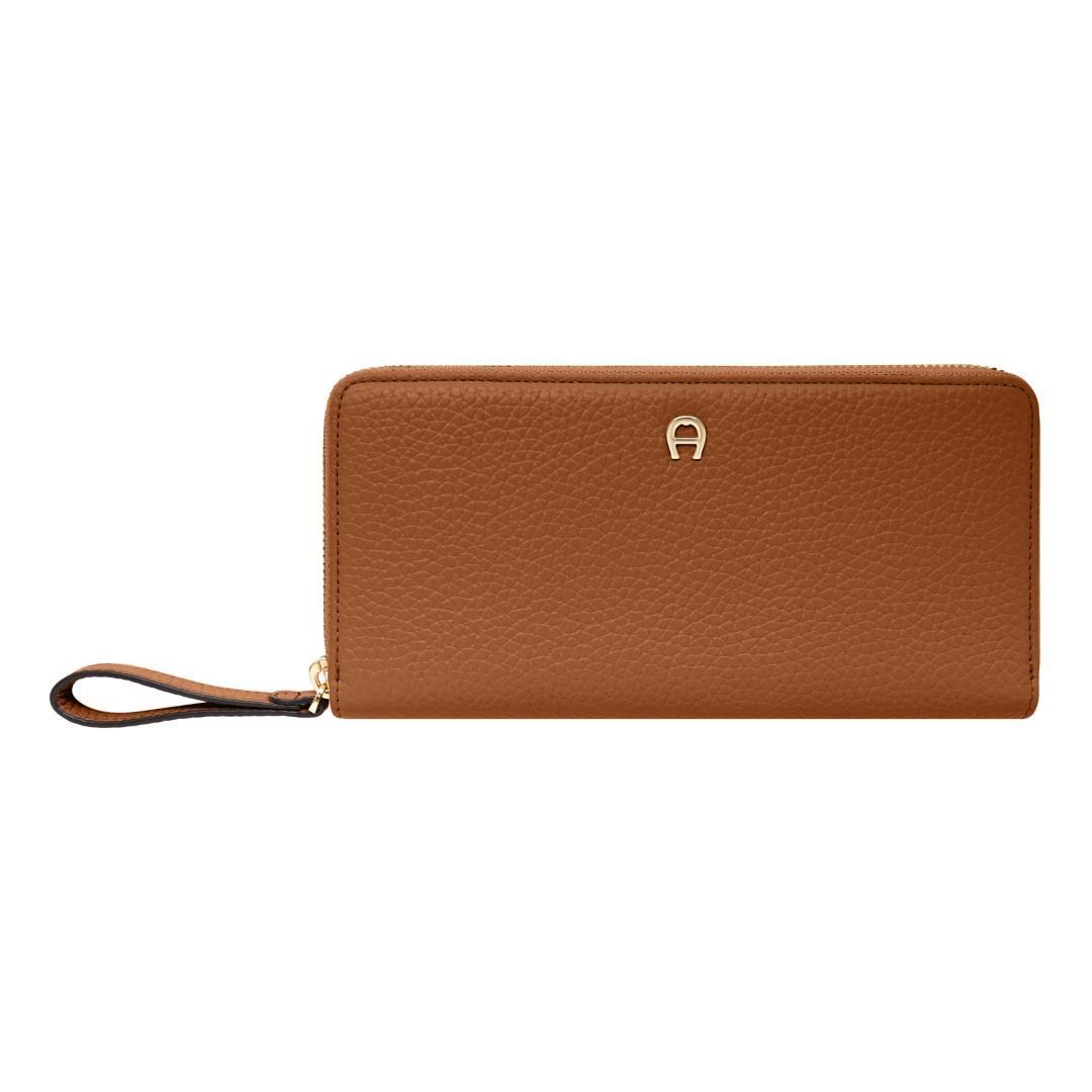 AIGNER - Langbörse Pura Cognac Brown Cognac von AIGNER