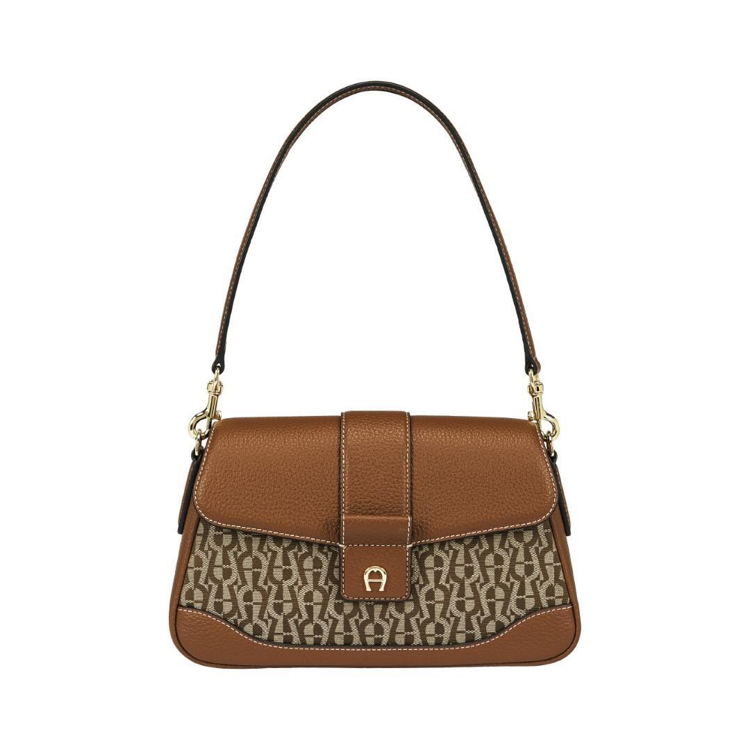 AIGNER - Tasche Mit Überschlag Emea Cognac Brown Braun von AIGNER