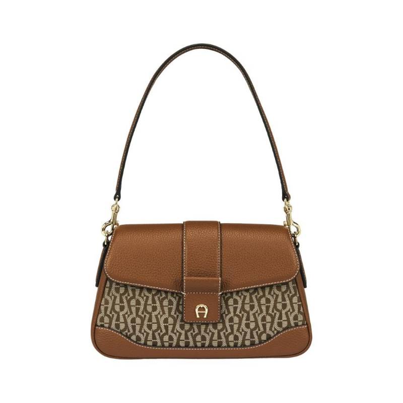 AIGNER - Tasche Mit Überschlag Emea Cognac Brown Braun von AIGNER