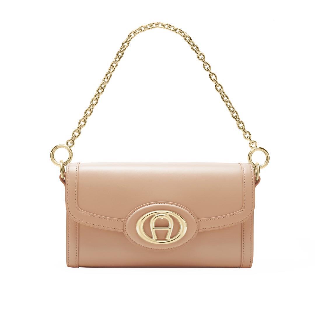 AIGNER - Üb-Handtasche Luisa Pecan Brown Beige - Gr. - S von AIGNER