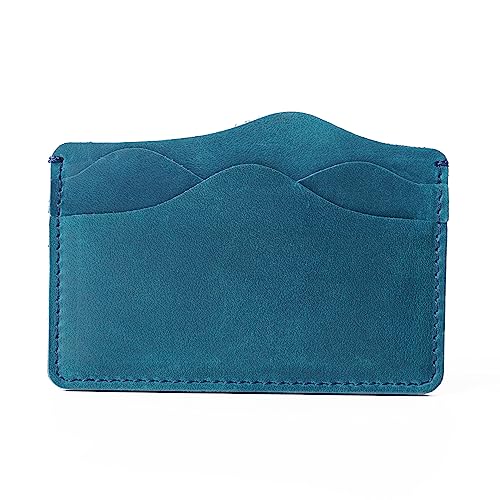 AIGUONIU Handgefertigte Vintage-Tasche mit mehreren Karten, Blau, Vintage von AIGUONIU