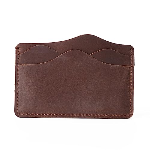 AIGUONIU Handgefertigte Vintage-Tasche mit mehreren Karten, Kaffee, Vintage von AIGUONIU