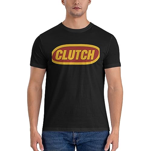 Clutch Rock Band T-Shirt Black t Shirts Quick Drying Shirt Man Clothes Men Clothing von AILIAN