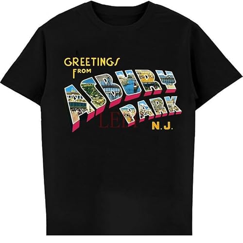 Greetings from Asbury Park T Shirt - Full Colour As Used by Springsteen von AILIAN