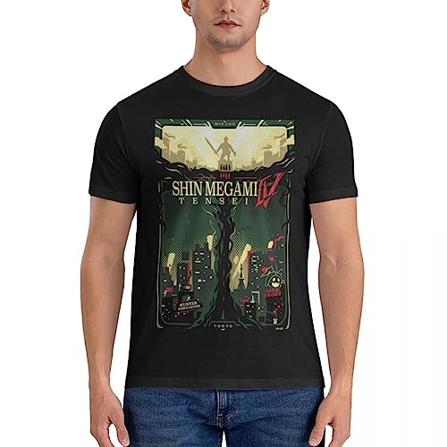 Shin Megami Tensei IV T-Shirt Vintage Clothes Mens Tall t Shirts t Shirts for Men Cotton von AILIAN