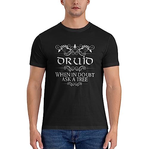 When In Doubt Ask A Tree DND Druid Class Quote T-Shirt Summer top Tops t Shirts for Men von AILIAN