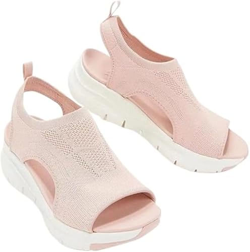 AILISK Bergxperten Florax-ergonomische schmerzlindernde Komfort-Sandalen(Rosa,numeric_39) von AILISK