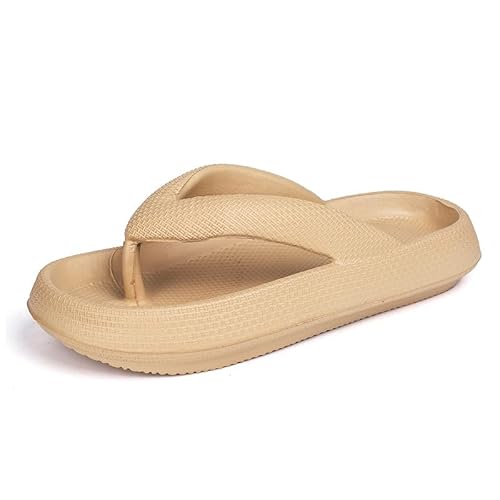 AILISK Flip Flops für Schmerzlinderung – OrthoDay Cloud Flip-Flops(Beige,38-39) von AILISK