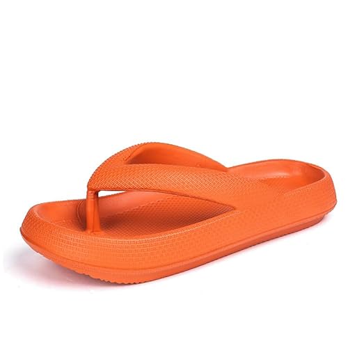 AILISK Flip Flops für Schmerzlinderung – OrthoDay Cloud Flip-Flops(orange,36-37) von AILISK