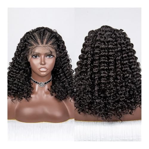 Perücken für Frauen Kopfbedeckung aus Chemiefaser, 13 * 6 Spitze geflochtene Haarperücke Perücken Perücken für Frauen Kopfbedeckung aus Chemiefaser, 13 * 6 Spitze geflochtene Haarperücke Perücken von AILIUXIAOYAN