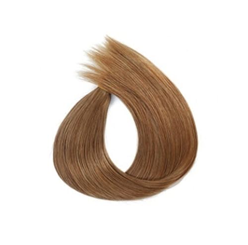 Pferdeschwanzverlängerung, Blonde glatte Pferdeschwanz-Extensions aus Echthaar for Frauen Haarverlängerungen(Brown) von AILIUXIAOYAN