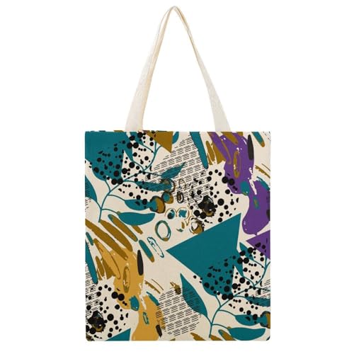 AILLOSA Damen-Shopper Groß Umhängetasche Damen Shopper Tote Bag Handtasche Schultertaschen Fashion Stofftasche für Alltag Arbeit Büro Schule yh-100 von AILLOSA