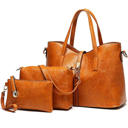 AILLOSA Handtasche Damen Groß Handtaschen Set Für Frauen Umhängetasche Taschen von AILLOSA