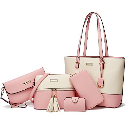 AILLOSA Handtasche Damen Groß Handtaschen Set Für Frauen Umhängetasche Taschen von AILLOSA
