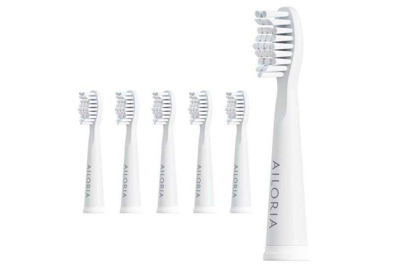 AILORIA Aufsteckbürsten FLASH TRAVEL Ersatzbürstenköpfe 6er Set, 6er Set AILORIA Aufsteckbürsten FLASH TRAVEL Ersatzbürstenköpfe 6er Set, 6er Set von AILORIA