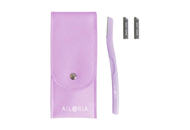 AILORIA Augenbrauenrasierer GLOW TOUCH Dermaplaning-Set von AILORIA