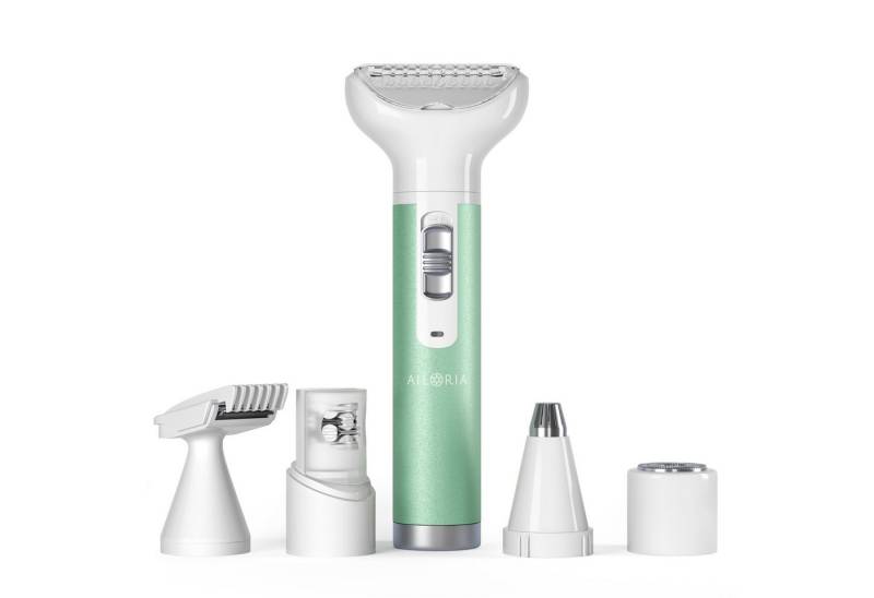 AILORIA Elektrokörperrasierer EVAPORE EPILUXE Rasierer mit verschiedenen, Rasierer mit verschiedenen Aufsätzen USB von AILORIA