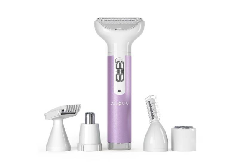 AILORIA Haarentferner-Set EVAPORE SET Rasierer mit verschiedenen Aufsätzen, Aufsätze: 5, Rasierer mit verschiedenen Aufsätzen USB von AILORIA