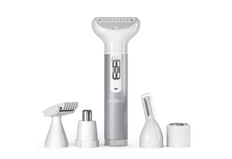 AILORIA Haarentferner-Set EVAPORE SET Rasierer mit verschiedenen Aufsätzen, Aufsätze: 5, Rasierer mit verschiedenen Aufsätzen USB von AILORIA