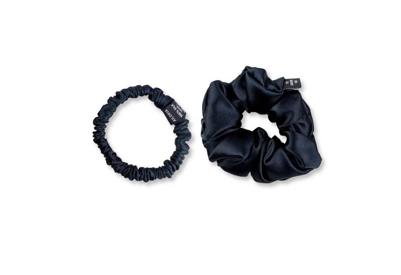 AILORIA Haargummi DOUX Set Scrunchies S und M aus Seide, Luxuriöses Set aus Haargummis (Größe S und M) von AILORIA