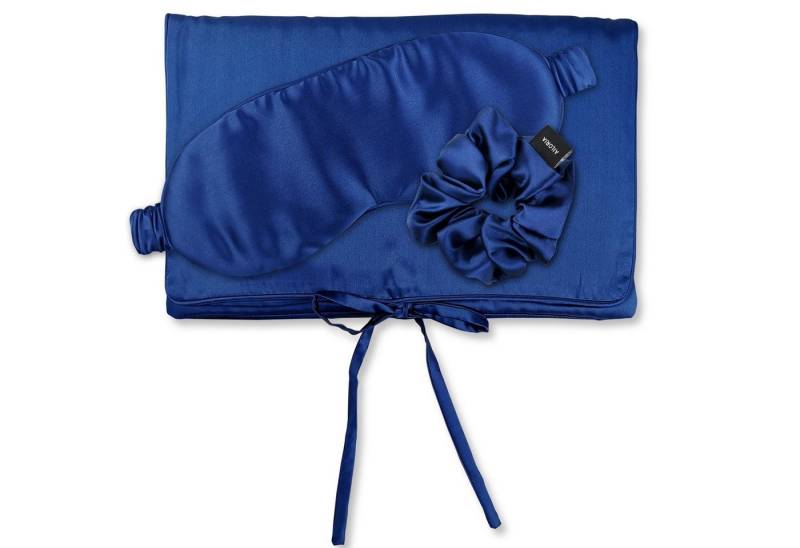 AILORIA Haargummi TRAVEL SET BEAUTY M Tasche, Schlafmaske &, Luxuriöses Reise-Set von AILORIA