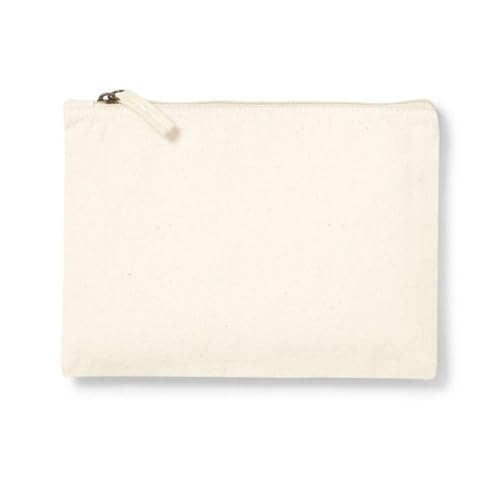 AIMA Make-up-Tasche aus 100% recyceltem Baumwoll-Leinen, Mehrzweck-Clutch mit Metall-Reißverschluss, Koffer-Organizer, Tasche, Federmäppchen, personalisierbare Tasche, Beige, L, beige, L AIMA Make-up-Tasche aus 100% recyceltem Baumwoll-Leinen, Mehrzweck-Clutch mit Metall-Reißverschluss, Koffer-Organizer, Tasche, Federmäppchen, personalisierbare Tasche, Beige, L, beige, L von AIMA