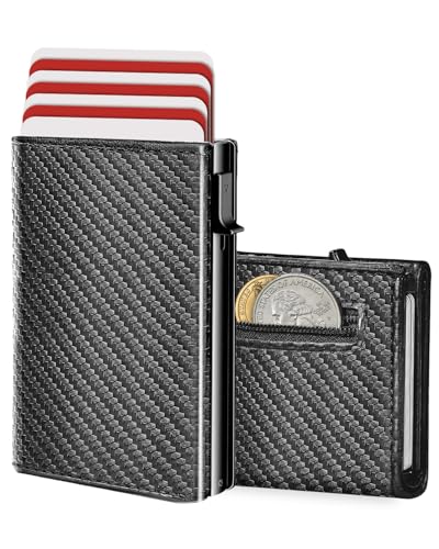 AIMDFWER Pop-Up-Kartenhalter aus Aluminium, Schwarz von AIMDFWER