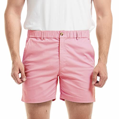 AIMPACT Chino Shorts Herren Komfortabel Lässige Shorts Sommer Shorts (Rosa L) von AIMPACT