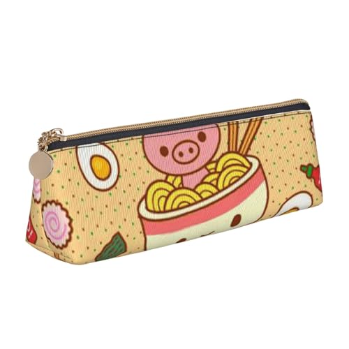 AIMeinn Delicious Sweet Ramen Print High Capacity Leather Pencil Case 8.3 X 2.2 X2.10.2 cm School Travel Makeup Organization AIMeinn Delicious Sweet Ramen Print High Capacity Leather Pencil Case 8.3 X 2.2 X2.10.2 cm School Travel Makeup Organization von AIMeinn