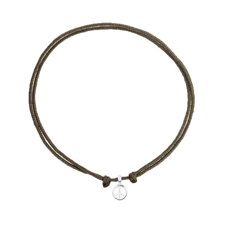 Frieden-Handmade Sterling Silber-String-Armband Frieden-Handmade Sterling Silber-String-Armband von AINAjoies