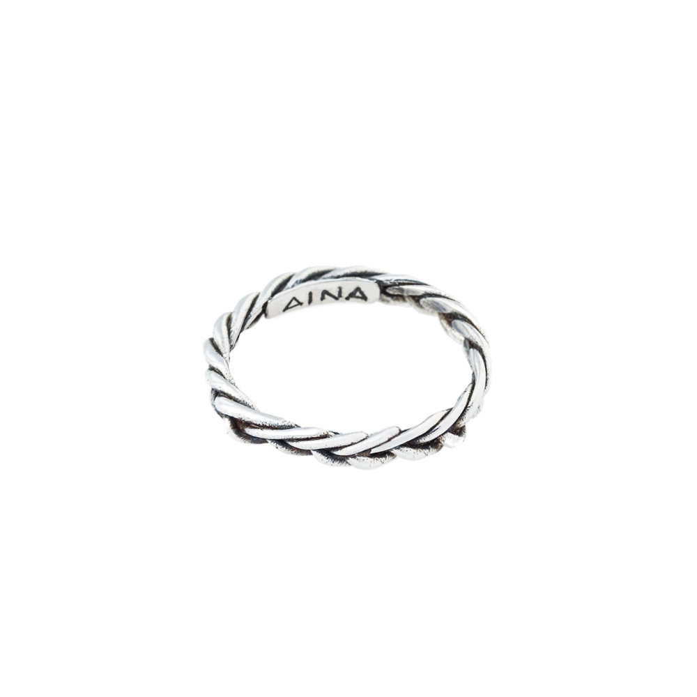 Geflecht Handmade Sterling Silberring Geflecht Handmade Sterling Silberring von AINAjoies