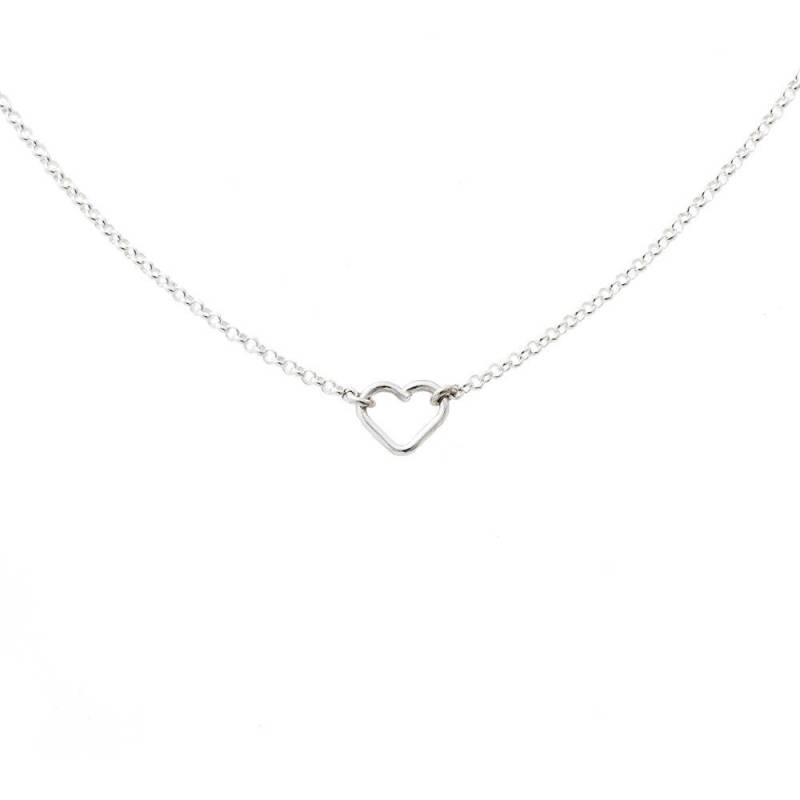 Herz-Handmade Sterling Silber Halskette Herz-Handmade Sterling Silber Halskette von AINAjoies