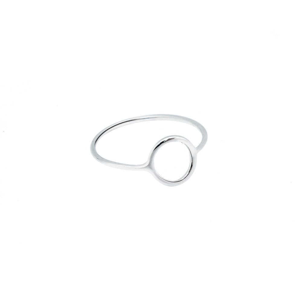 Kreis Handmade Sterling Silberring Kreis Handmade Sterling Silberring von AINAjoies