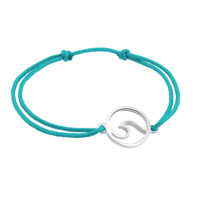 Welle Handmade Sterling Silber Schnurarmband Welle Handmade Sterling Silber Schnurarmband von AINAjoies