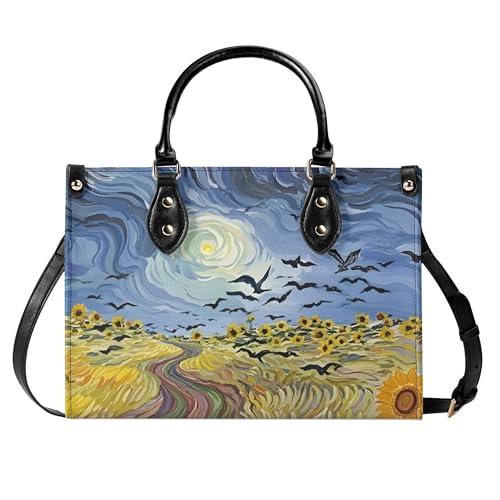 AINUOEY Damen Rucksack Taschen Frauen Elegant Tasche Stadtrucksack Rucksackhandtasche Vintage Nubukleder 40107 1-teilig set Schwarz V17 von AINUOEY