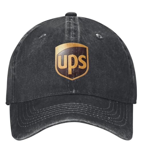Unisex UPS Logo Baseball Cap United Parcel Service Frauen M?nner Design Trucker Dad Hat Street Style Outdoor Gym Snapback Cap Geschenk von AIOGCAEX