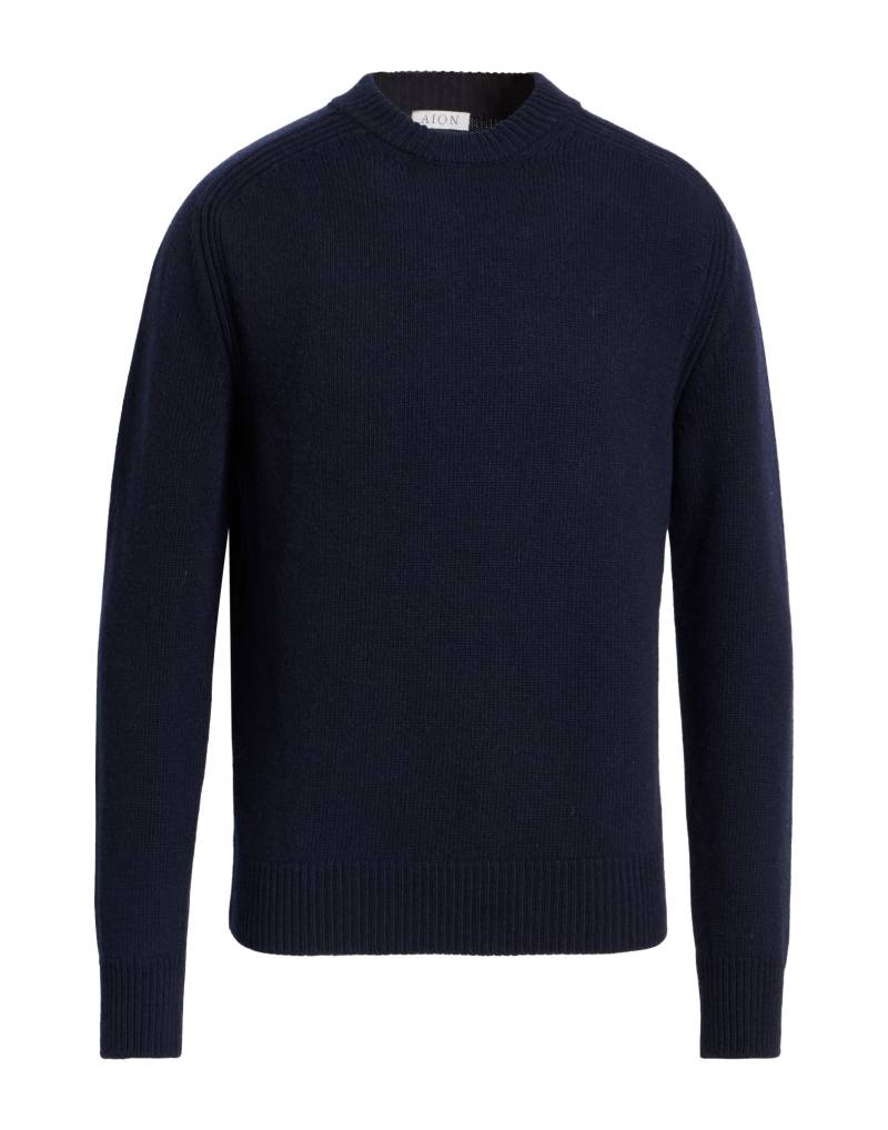 AION  Rollkragenpullover Herren Nachtblau von AION