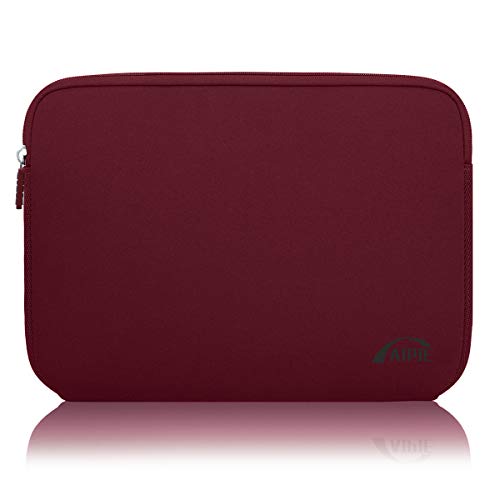 AIPIE Laptoptasche 15 15.6 Zoll Stoßfest 35.5x25x2 cm Laptop Notebook Tasche Aktentasche Herren Business Laptophülle Kompatibel Acer, Asus, Dell, Lenovo Sleeve Case Hülle Schutzhülle Rot 15,6 Zoll von AIPIE