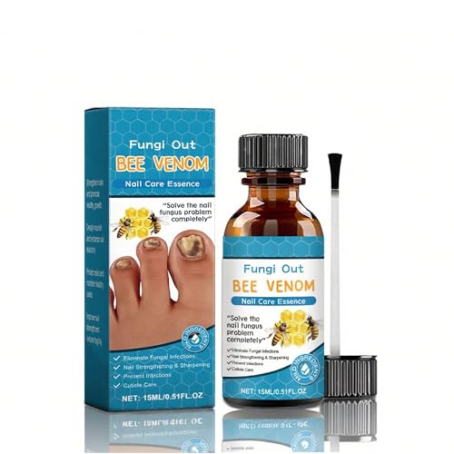 Nagelpflege, Nagelreparaturlösung – 15 ml für pilzbefallene, Rissige, Raue, Brüchige und Gespaltene Fuß- und Fingernägel von AIPNIS